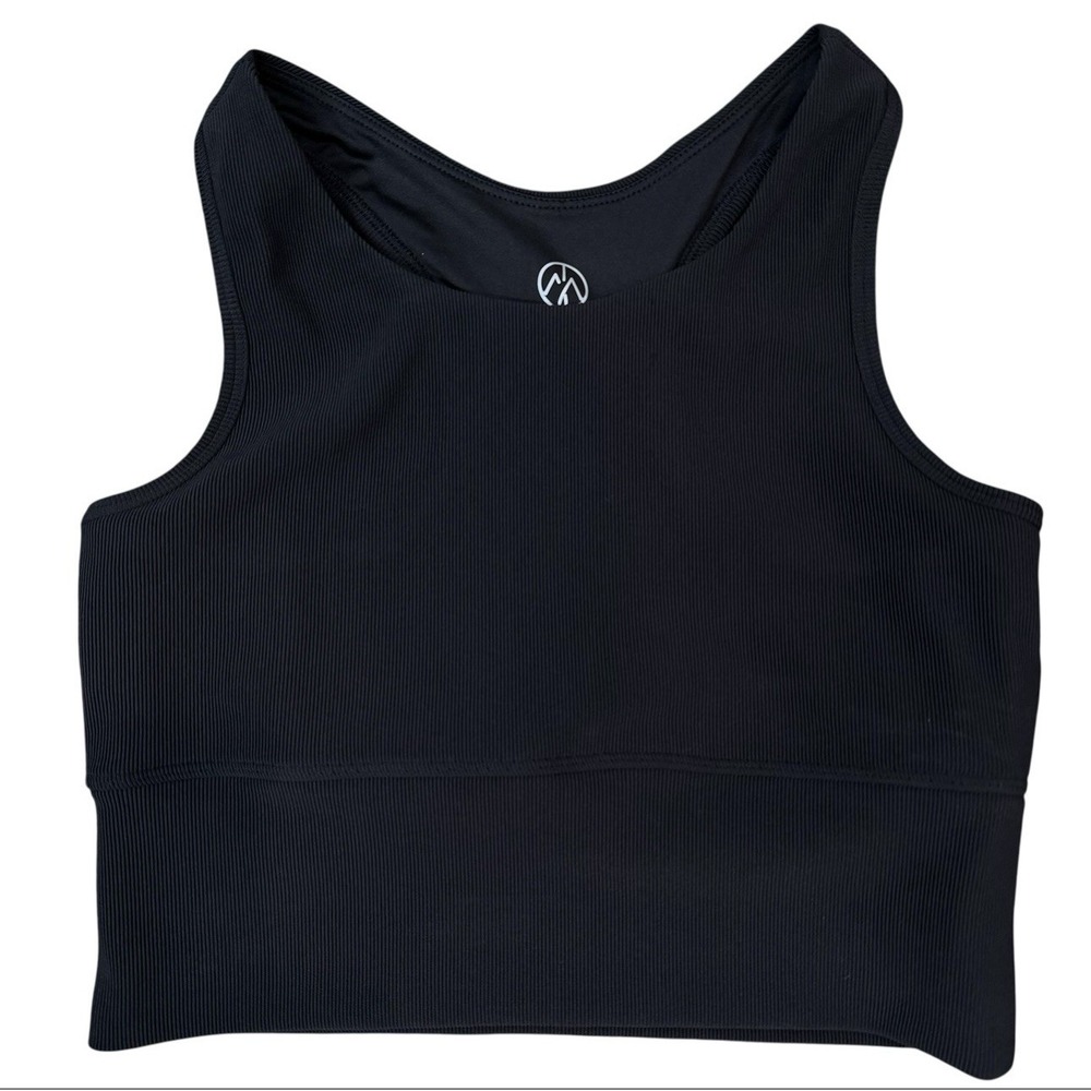 Move Theology Black Razor Back Workout Tank Top Size Medium‎ #268